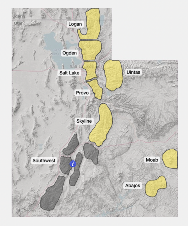 WCMAC Forecast Zones and Sub-Areas Explained - Missoula Avalanche